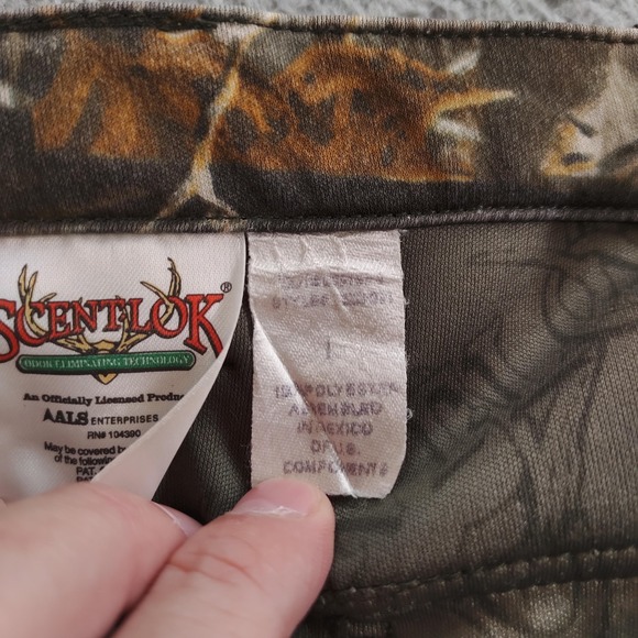 ScentLok Pants Mens Large Camo Seclusion 3D Cargo Hunting Odor Eliminating - Picture 9 of 16